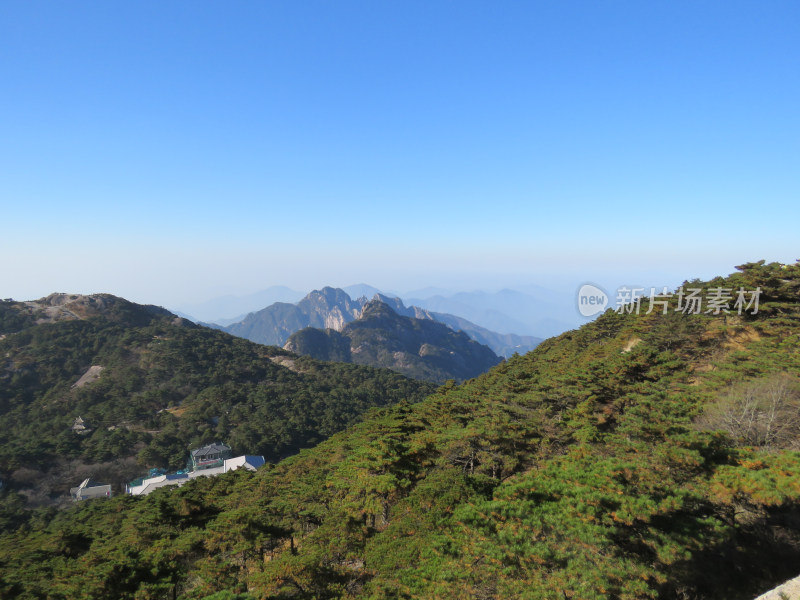 中国安徽黄山旅游风光