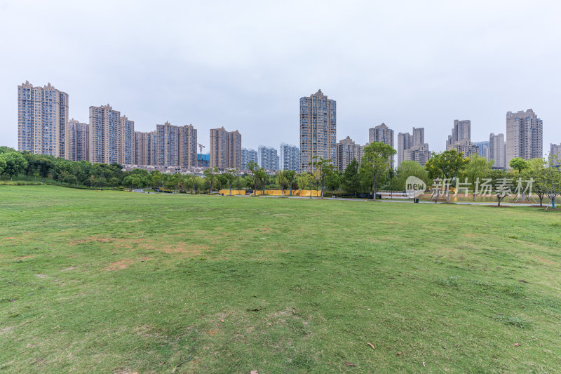 武汉江夏区韵湖湿地公园风景