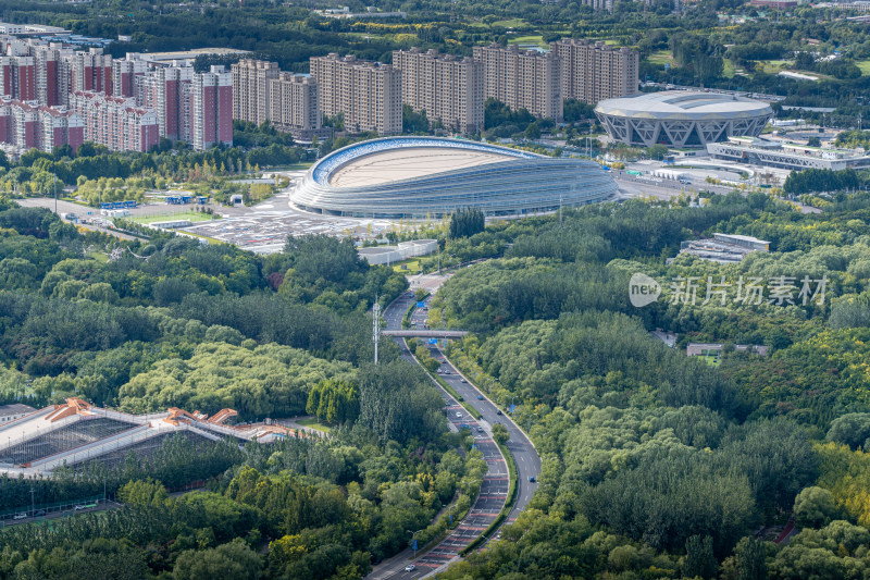 北京国家速滑馆风景