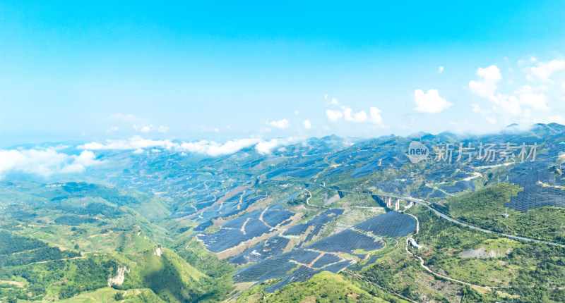 贵州山地光伏喀斯特地貌