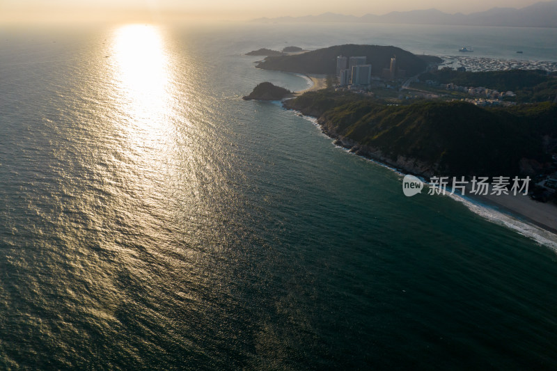 广东阳江海陵岛风光航拍摄影图