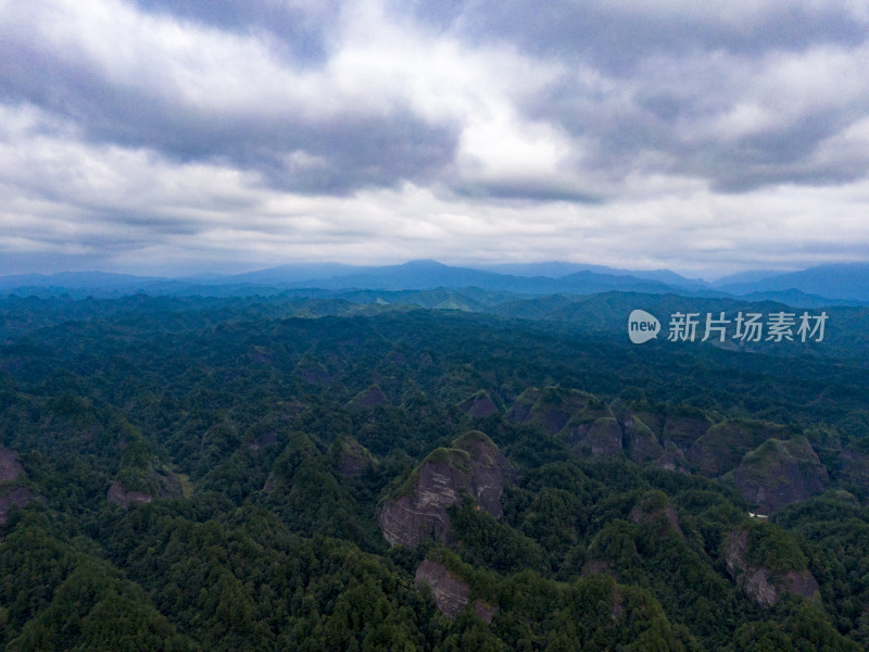 湖南怀化万佛山4A景区航拍摄影图