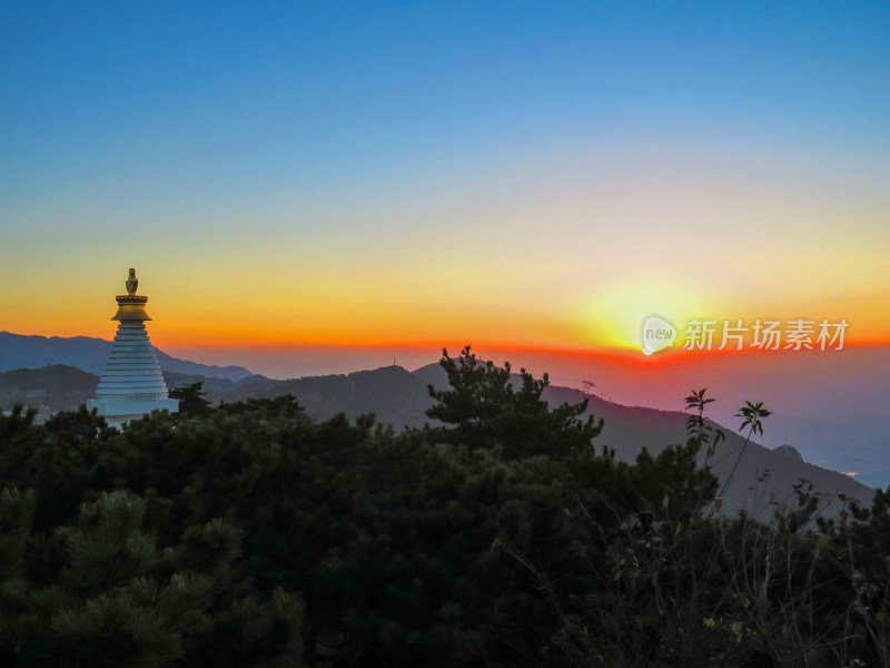 中国江西九江庐山旅游风光