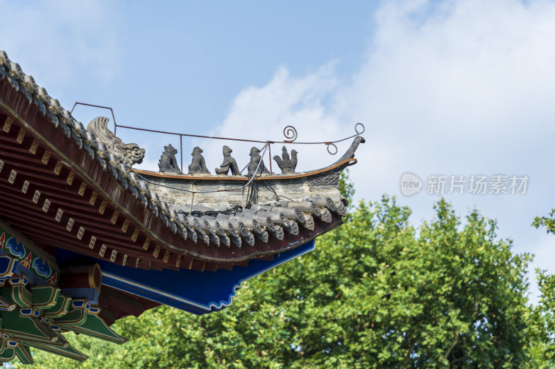 武汉武昌首义公园龙华寺风景