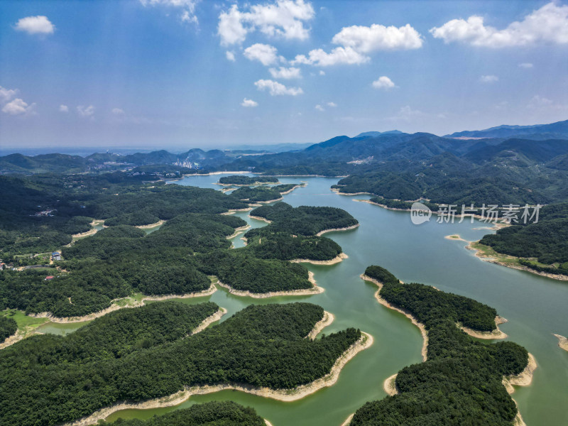 祖国大好河山湖北三道河景区