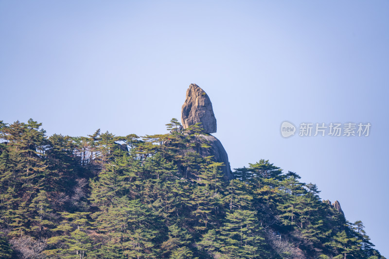 安徽黄山风景区自然风光