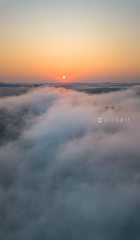 日出山水自然风景