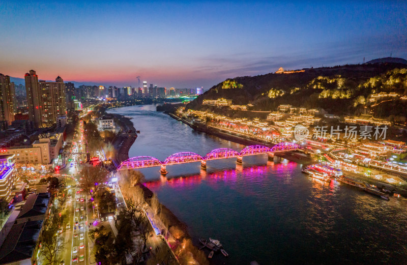 黄河两岸 兰州城的日与夜