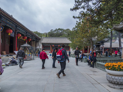 山西五台山大显通寺风景