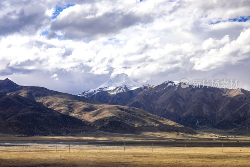 可可西里无人区自然风光