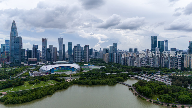 深圳南山粤海街道建筑群