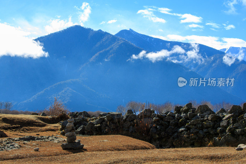 中国西藏林芝尼洋河雅尼国家湿地公园