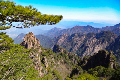 皖南西递宏村齐云山黄山风光