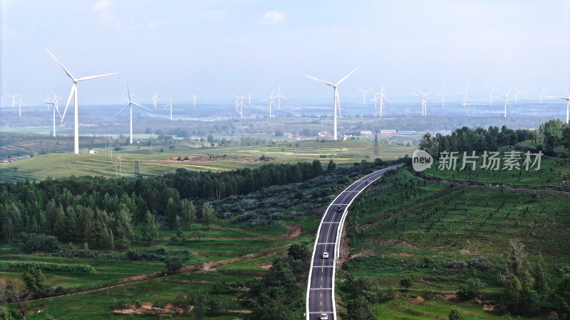 张家口坝上草原天路沿线美景