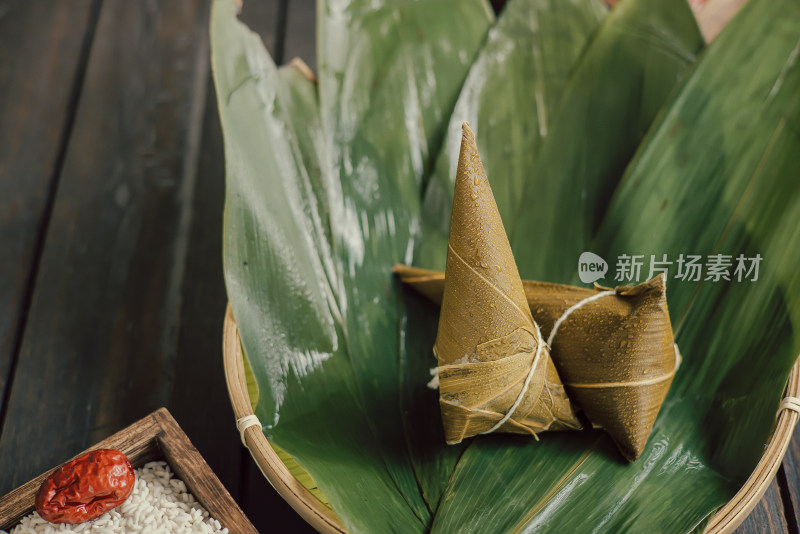 三角粽特色地方美食图