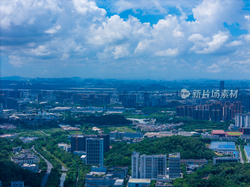 广州黄埔科学城航拍