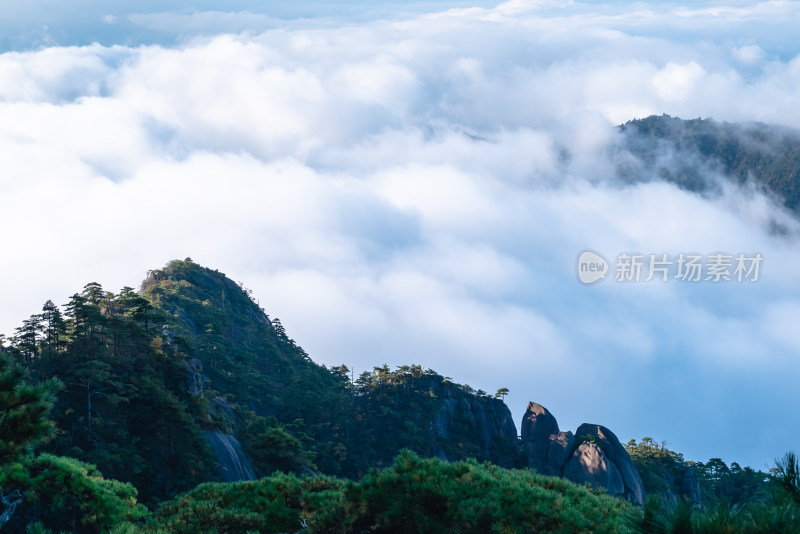 天下第一奇山，安徽黄山云海风光