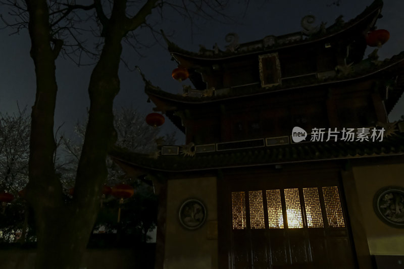 杭州西湖净慈寺建筑风景