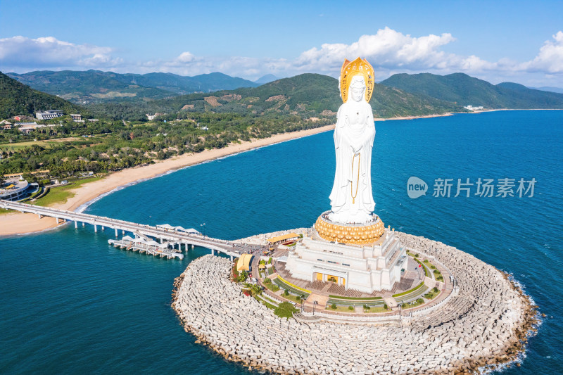 海南省三亚市南山文化旅游区南海观音雕塑