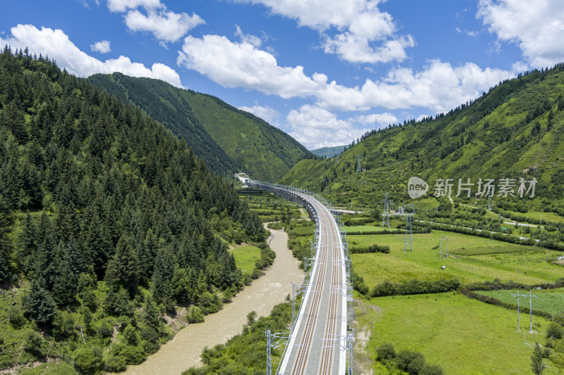 川青铁路四川阿坝松潘段