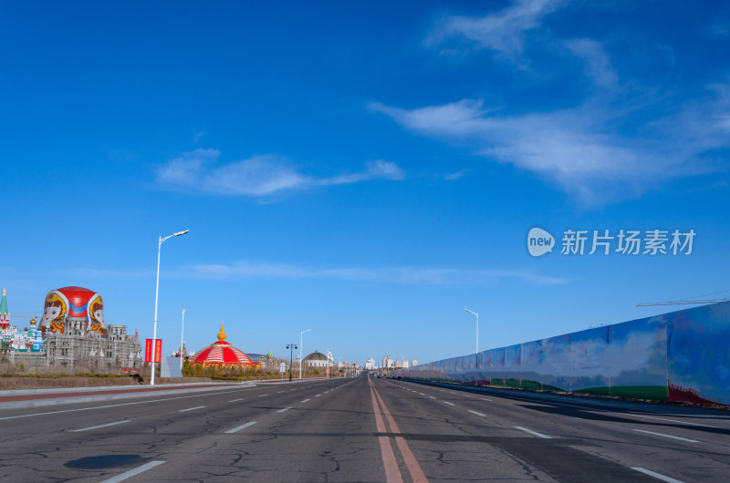 内蒙古呼伦贝尔满洲里城市公路