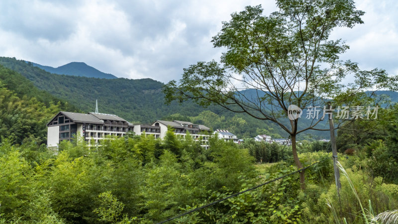 桐庐芦茨风情小镇风景