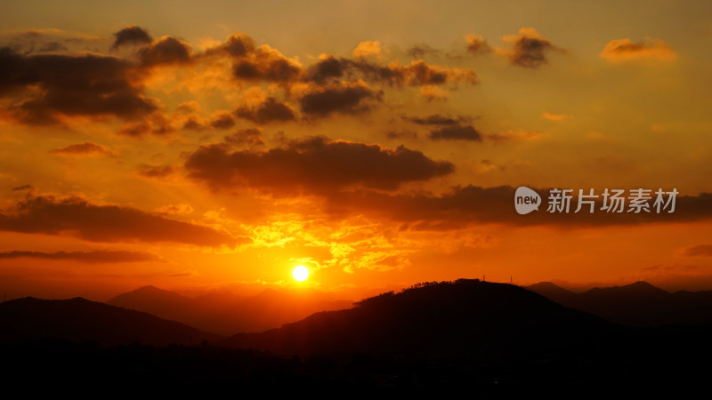 日出阳光天空太阳日出日落夕阳照片摄影