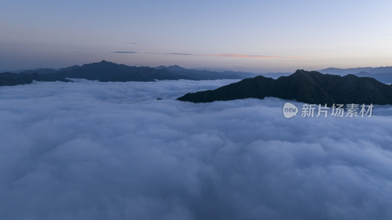 秦岭日出云海