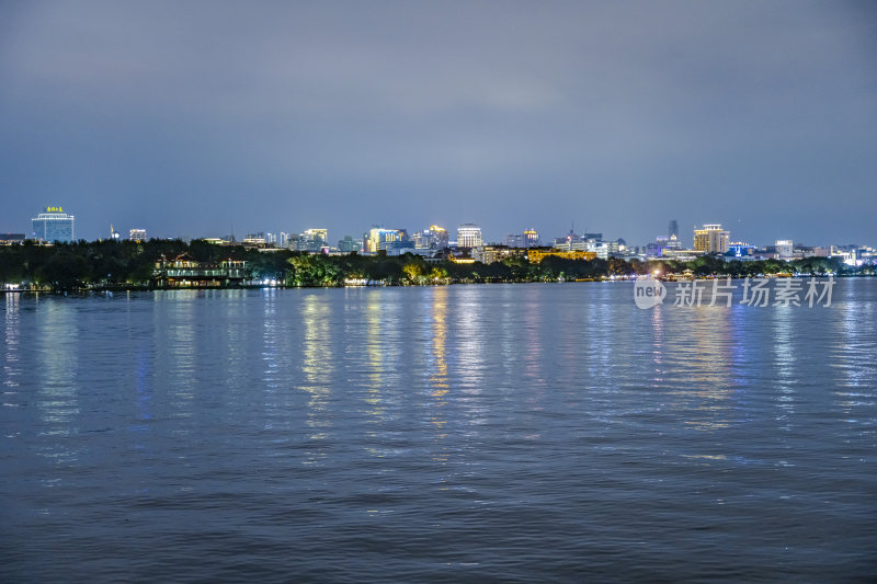 杭州西湖夜景