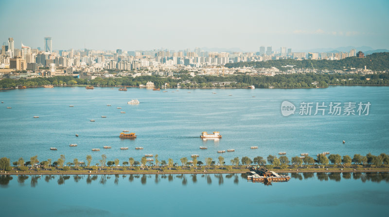 杭州西湖宝石山风景区