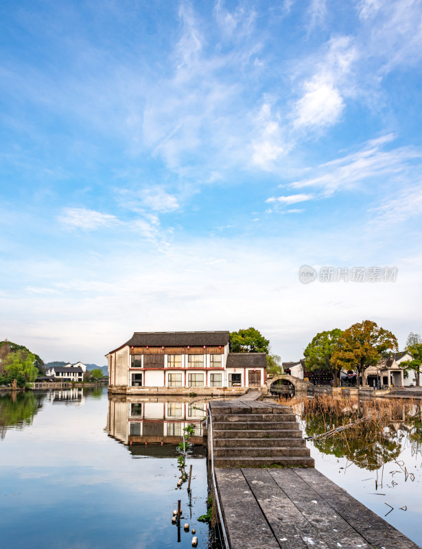 浙江绍兴柯桥柯岩鉴湖景区景点景观