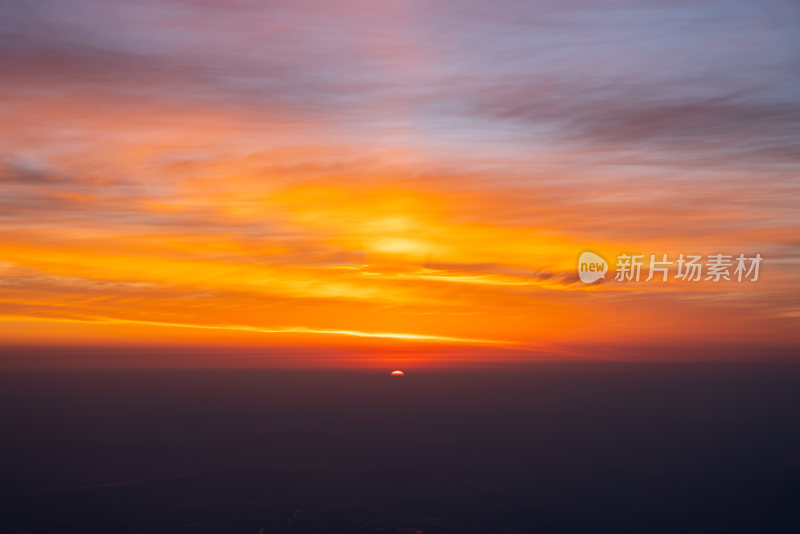 峨眉山日出风景