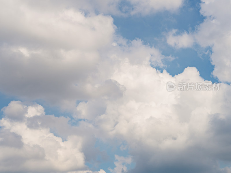 天空蓝天白云云朵高清背景壁纸素材