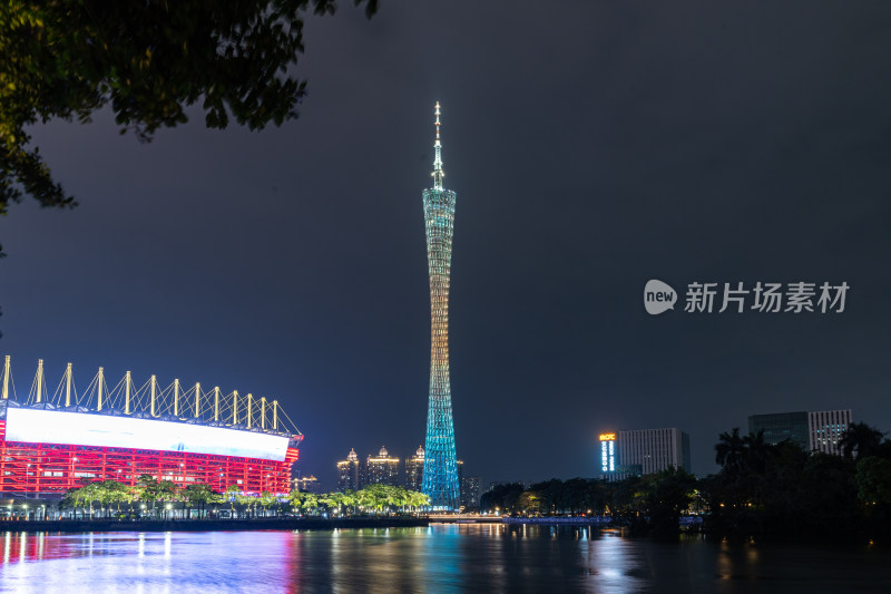 广州塔夜景