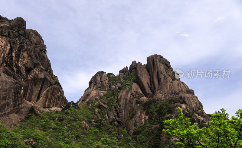 黄山登高自然风光