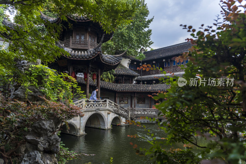 杭州清代古宅胡雪岩故居风景