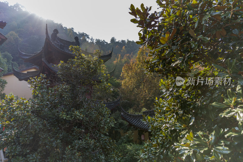 杭州千年古刹法华寺古建筑