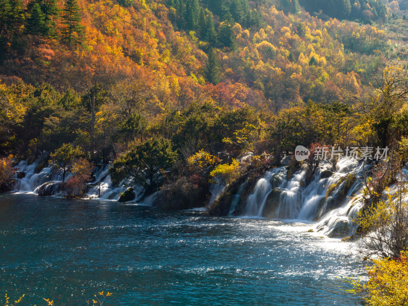 九寨沟秋景