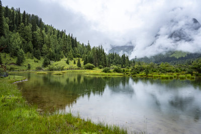 四川四姑娘山双桥沟自然风景