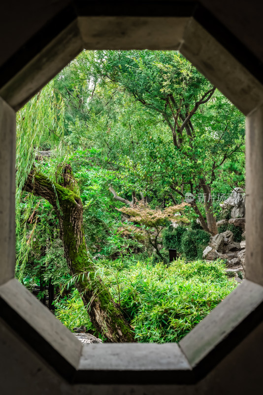 苏州留园园林风景