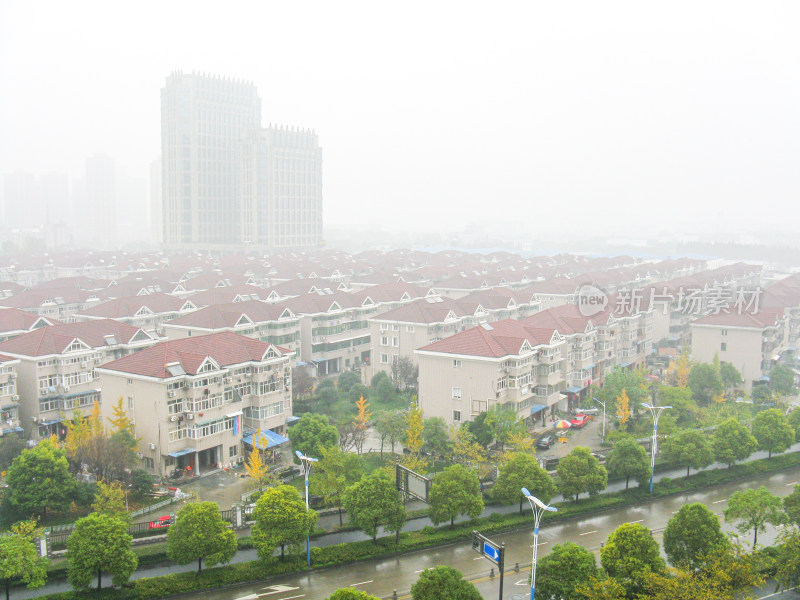 杭州下沙经济开发区城市风光