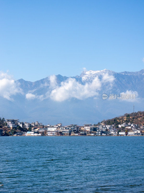 云南大理苍山洱海风光