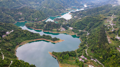 湖北恩施车坝河水库风景水资源