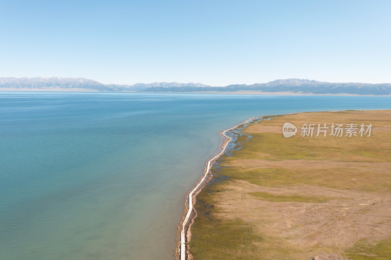 中国新疆赛里木湖夏季风景