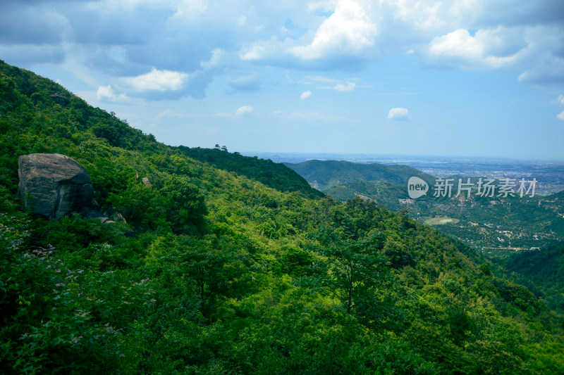 山中的风景