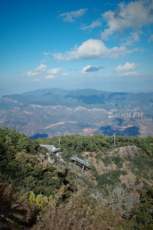 云南大理鸡足山景区