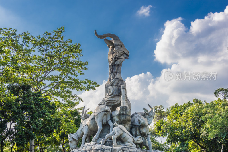 广州越秀五羊塑像7