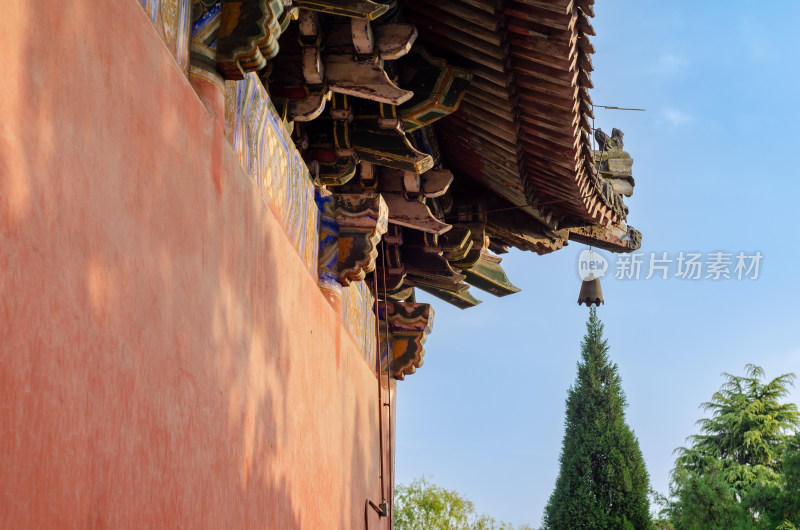 洛阳市白马寺佛寺建筑局部