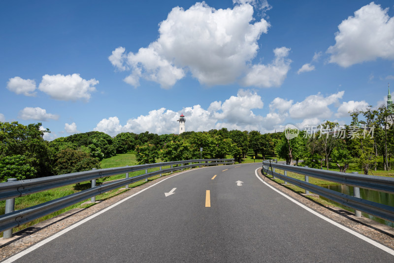 东莞松山湖景区航拍