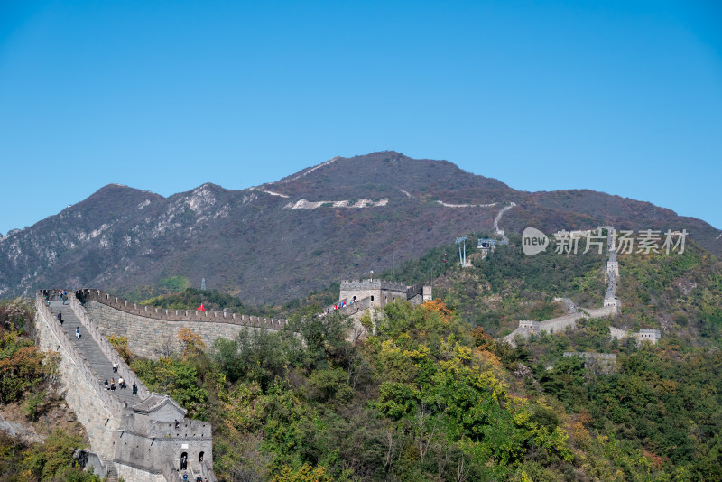 北京，慕田峪长城秋景